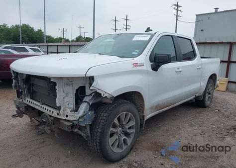 2022 Chevrolet Silverado 1500 Ltd 4Wd Short Bed Rst from USA, damaged, VIN 1GCUYEEL0NZ199418